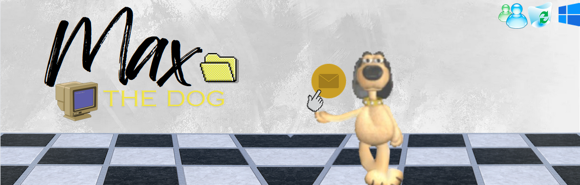 Max the Dog Banner